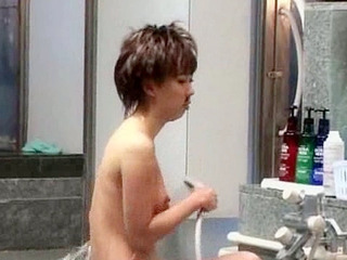 Naughty pleasures with small but perfect asian dolls in the shower