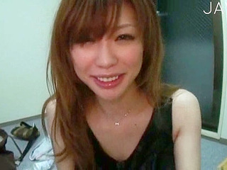 Sexy Japanese Redhead Thrives on Swallowing Hot Jizz