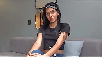 Petite Inked Colombian Teen Gets Asshole Stretched In Amateur Casting