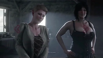 3D Animation Orc fucks Dgirl in anal and cum - Futa on Futa Hentai Sex